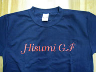Hisumi G.Fシャツ